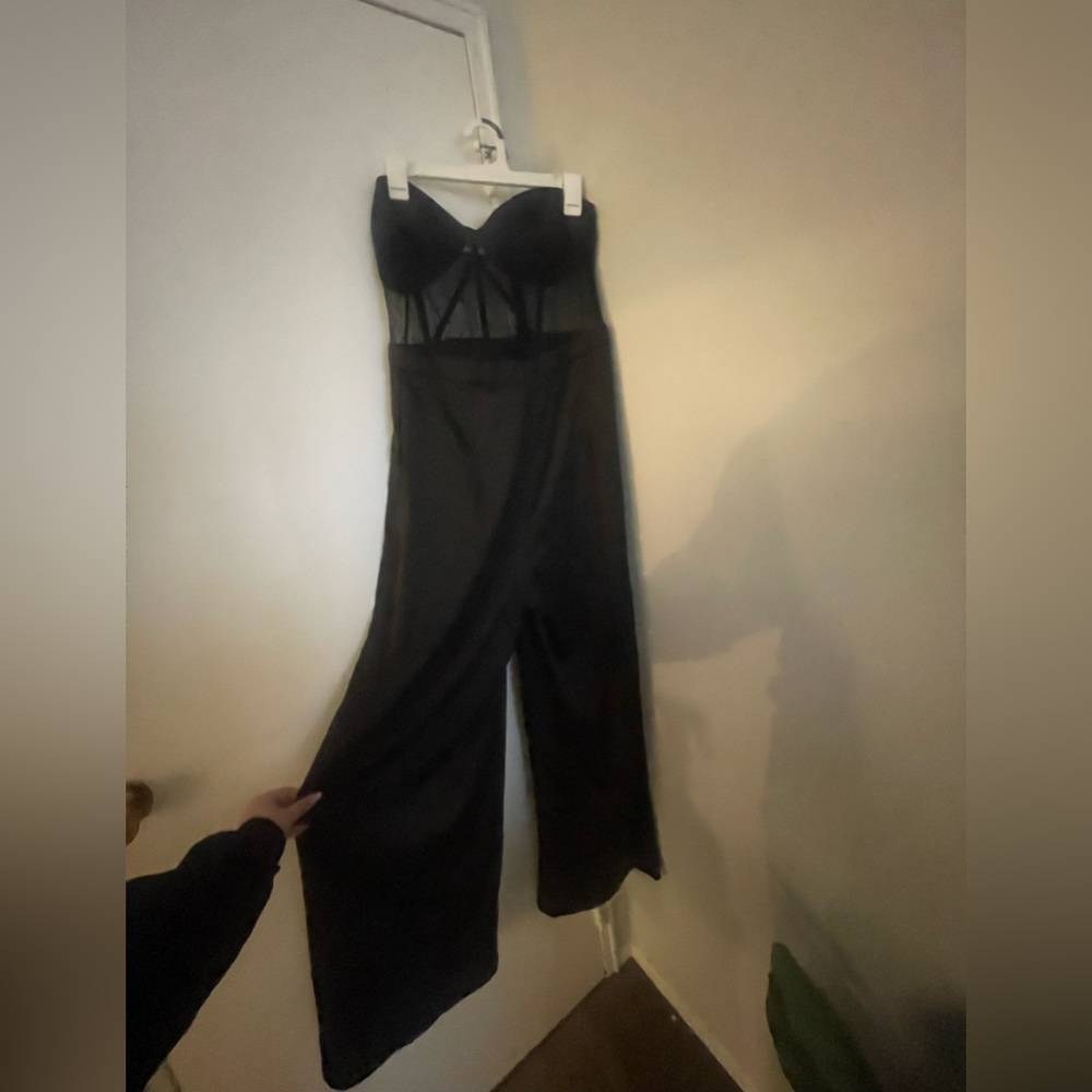 Shein black jumpsuit